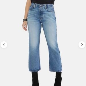 Etica Josie High Rise Crop Jeans Size 29